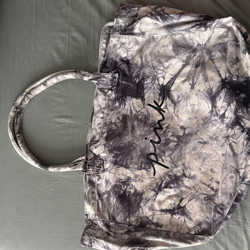 PINK Victoria's Secret Marble Tote Bag